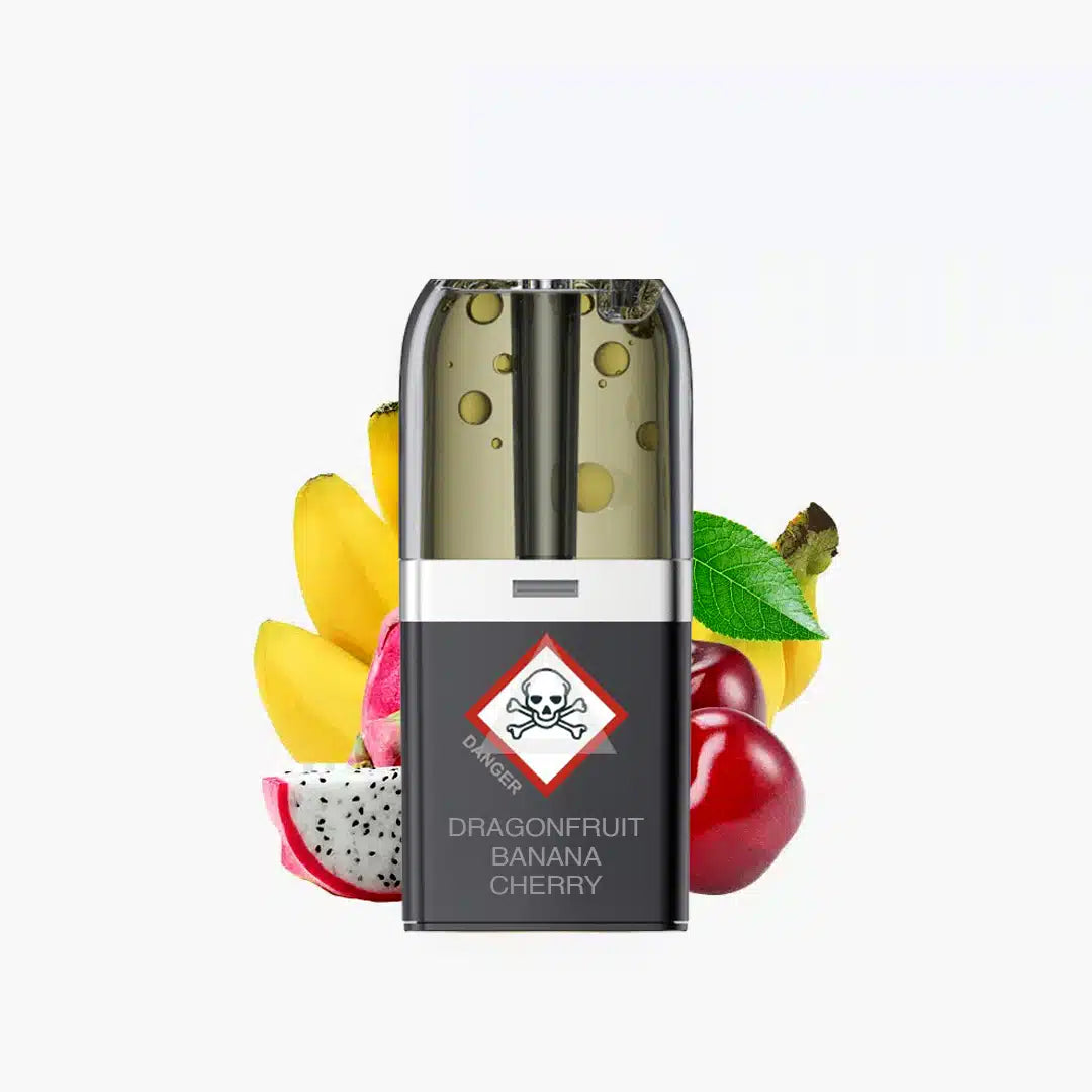VOZOL NEON PLUG MAX | DRAGONFRUIT BANANA CHERRY 18k | Liquid Pods