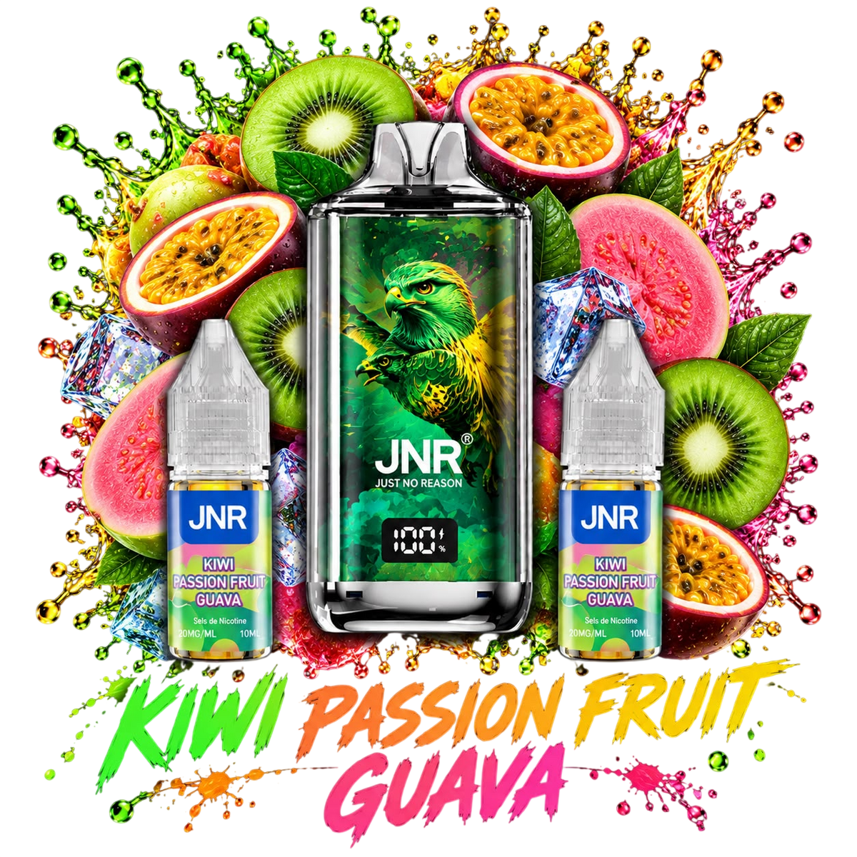 JNR FALCON INFINITY 55K | KIWI PASSIONFRUIT GUAVA