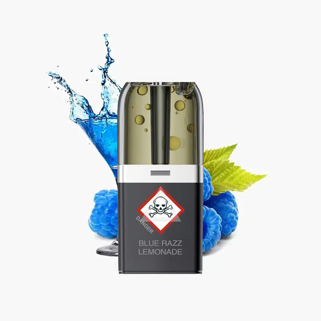 VOZOL NEON PLUG MAX | BLUE RAZZ LEMONADE 18k | Liquid Pods