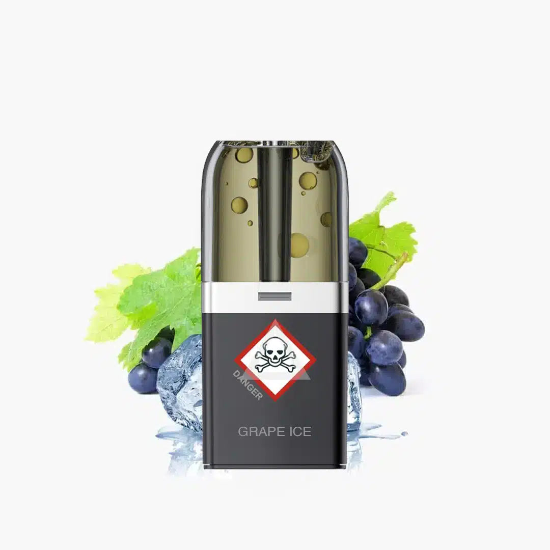 VOZOL NEON PLUG MAX | GRAPE ICE 18k | Liquid Pods