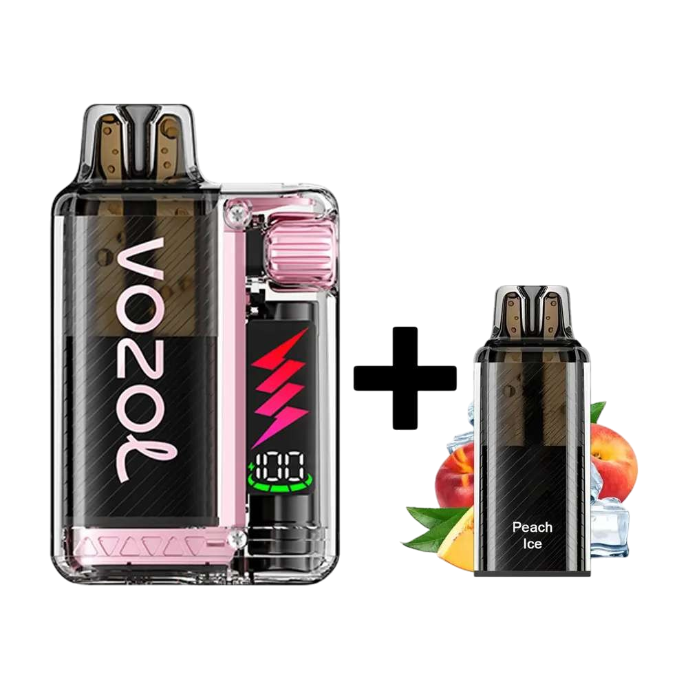 VOZOL VISTA Plug Starter KIT – Peach ICE