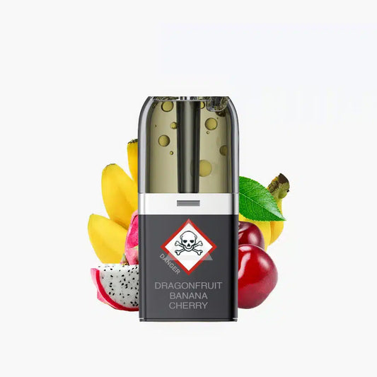 VOZOL NEON PLUG MAX | DRAGONFRUIT BANANA CHERRY 18k | Liquid Pods