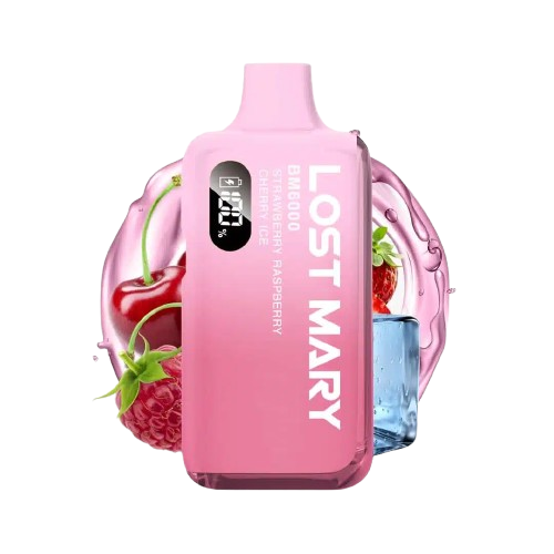 LOST MARY BM6000 | Strawberry Raspberry Cherry Ice