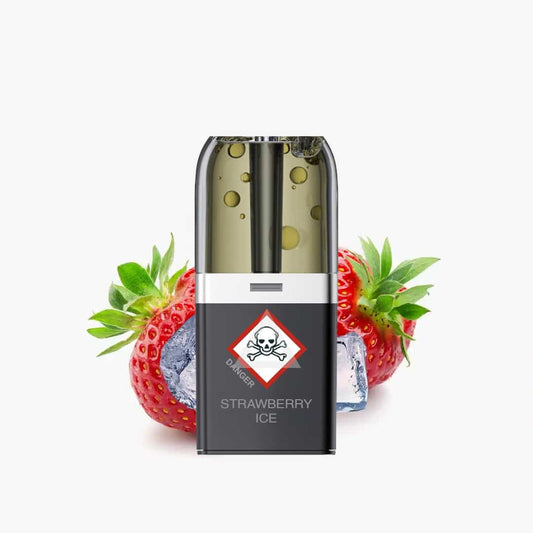 VOZOL NEON PLUG MAX | STRAWBERRY ICE 18k | Liquid Pods