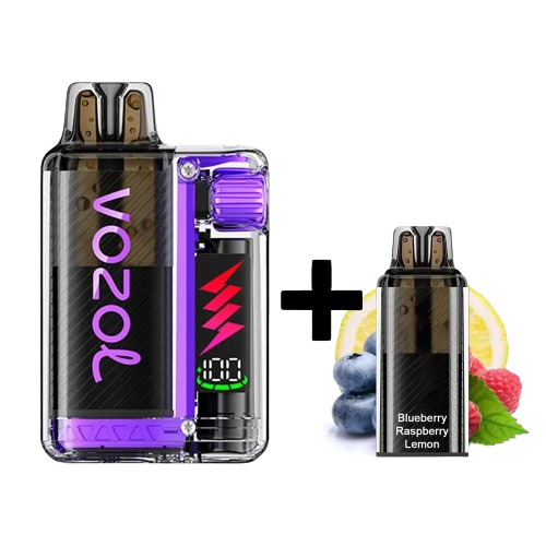 VOZOL VISTA Plug Starter KIT – Blueberry Raspberry Lemon