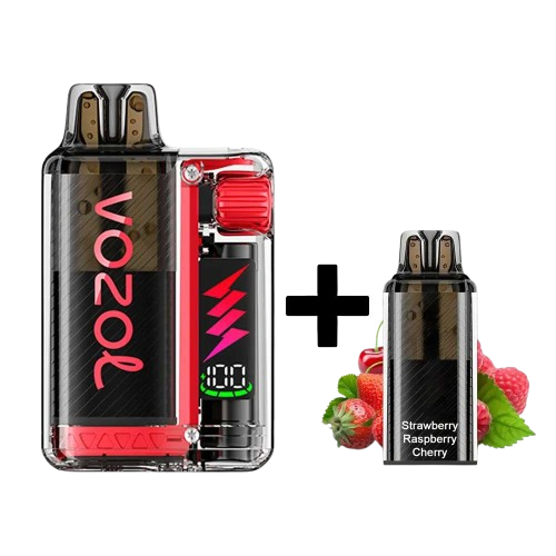 VOZOL VISTA Plug Starter KIT – Strawberry Raspberry Cherry